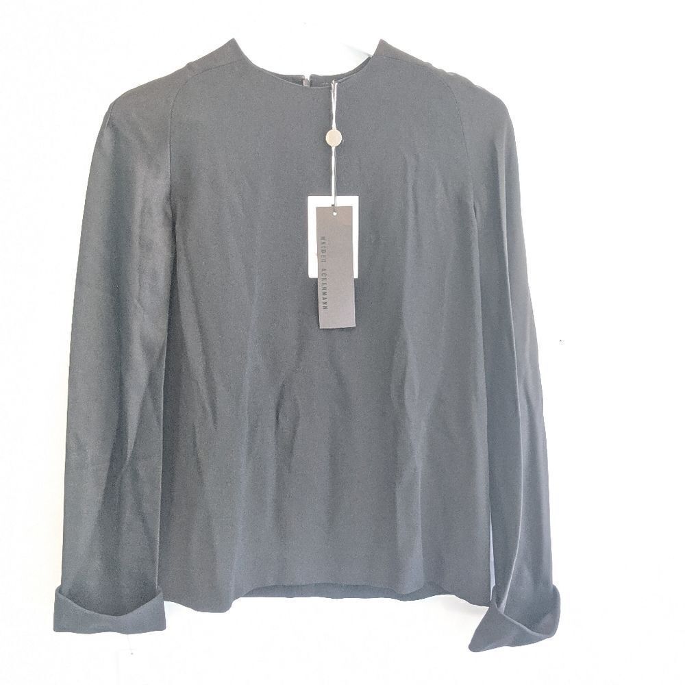 HAIDER Ackerman black blouse size 2(34) BNWT